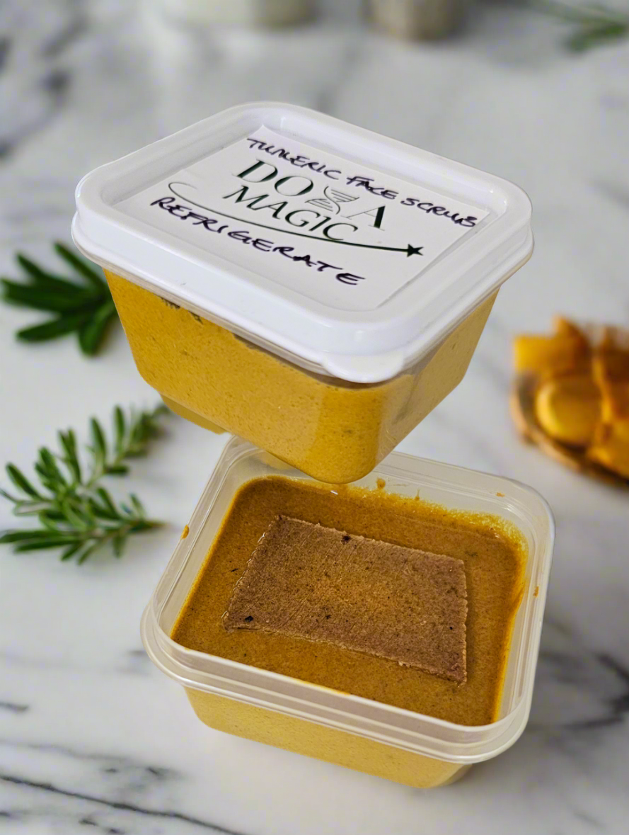 Tumeric Face Scrub w/DoxaSoft